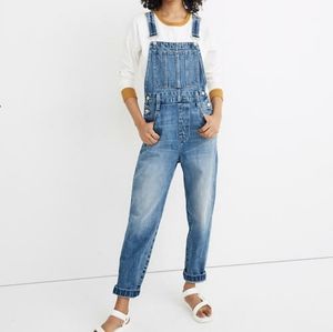 NWT Madewell Straight-Leg Overalls in Hicko